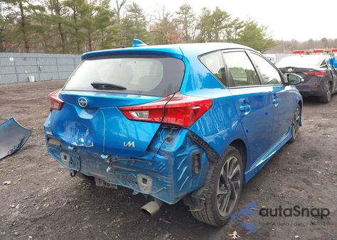 2016 Scion Im from USA, damaged, VIN JTNKARJE7GJ516103